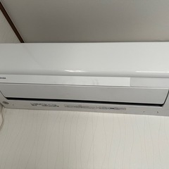 【受け渡し決定】東芝のエアコン2台(取付費用込み)