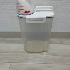 購入者決まりました　お米入れ