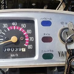 ちょっと珍しい白いポエット　魔改造ボビーエンジン　ヤマハ版の２ストシャリー？？の画像