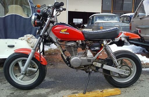 ホンダ　ＸＬ８０Ｓ改　モタード　前後ディスク！！