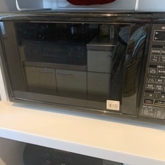 電子レンジ（アイリスオーヤマ2018年製の画像