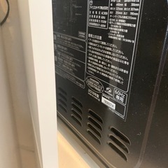 電子レンジ（アイリスオーヤマ2018年製の画像