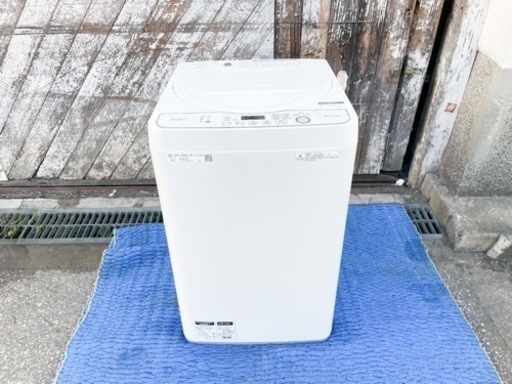 【風乾燥機能つき】2019年製SHARP自動洗濯機ES-GE6DJ-W