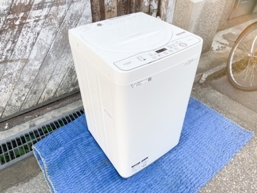 【風乾燥機能つき】2019年製SHARP自動洗濯機ES-GE6DJ-W