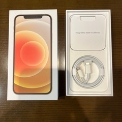 iPhone12 64GB ホワイト　SIMロック解除済みの画像
