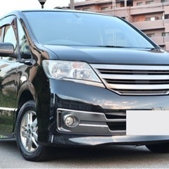 H24 セレナライダーブラックライン/4WD/フルセグTV/フリ...