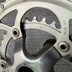 価格変更！Campagnolo CENTAUR カンパニョーロ ケンタウル 170mm 50/34T クランクの画像