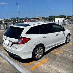 【売却済】■2.7万km■28年式　ジェイド ハイブリッド X　白　ホワイト　ホンダ　JADE 修復歴なし　コミコミの画像