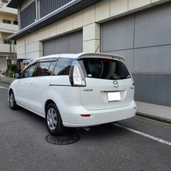プレマシー20CS　H22　車検5/4　走行50000ｋ　純正ＨＤＤナビ＆地デジＴＶ　カラーバックカメラ　ＥＴＣ　両側パワースライドドア　の画像
