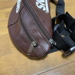 VANS レザーウエストバックの画像