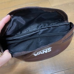 VANS レザーウエストバックの画像