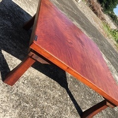 ●引越しのため9月13日迄限定●76×76高さ32cm○和風足折れ座卓の画像
