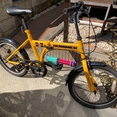ハマー　折り畳み自転車の画像