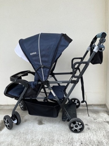 【 2人乗りベビーカー】KATOJI(カトージ) 二人でゴー