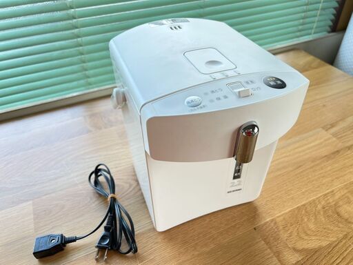 電気ポット IRIS OHYAMA 2.2L ジャーポット 保温機能 ホワイト IMHD-022-W 2020年製  /   AJ-0333-N1