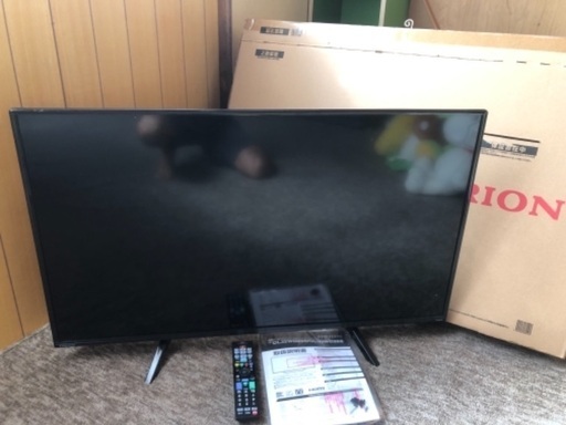 新品同様40インチオリオン液晶テレビ