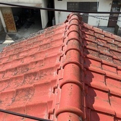 スレート瓦 屋根材 小屋に 解体予定 雨漏り無し 貴重