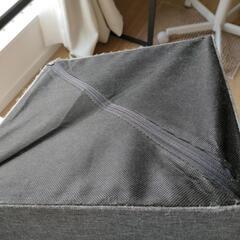 折りたたみ　収納　スツールの画像