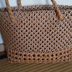 【お取引決まりました】エコクラフトバッグ② 柔らかめ 買い物や野...