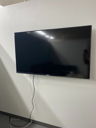 【お値下げ中】Hisense　壁掛け 50型モニター（液晶テレビ）