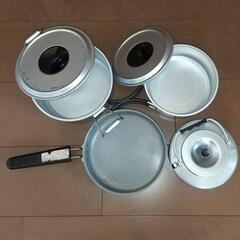 少人数用キャンプ調理用品4点