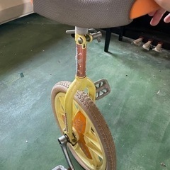 子供用一輪車の画像