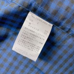 美品 ◇チェック柄　長袖ブラウス　厚手　大きめ　ゆったり　の画像