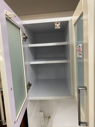 リサイクルショップどりーむ荒田店　No6829 パセキッチンキャビネット　ガルト　定価約６万円！　大きすぎない使いやすいサイズ感♪　オシャレです♪　状態綺麗ですよ♪ リサイクルショップどりーむ荒田店】No.6960 洒落たキッチン棚 是非