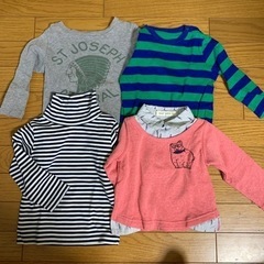 11点セット⭐️キッズ 男の子 冬服 長袖 シャツ トレーナー 90サイズの画像