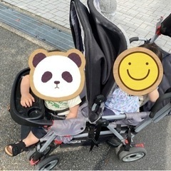【お引き取り決まりました⠀】二人乗りベビーカー