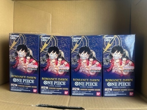 ONE PIECE カードゲーム ROMANCE DAWN OP-01 4BOX