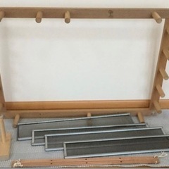 アシュフォード卓上機　60㌢　4枚綜絖(後、綜絖セット追加し8枚綜絖)の画像