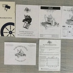 アシュフォード卓上機　60㌢　4枚綜絖(後、綜絖セット追加し8枚綜絖)の画像
