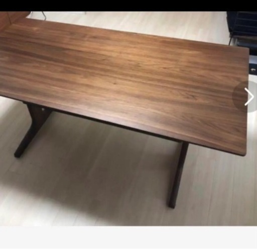 無印良品ダイニングテーブル130ブラウン