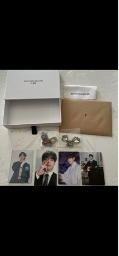BTS公式 テテデザインのブローチ おまけ付き
