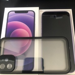 【ほぼ新品】iPhone12 64GB  360度フルカバーケース付き