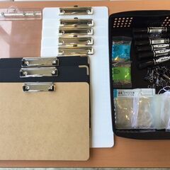 クリップ付きボード　他