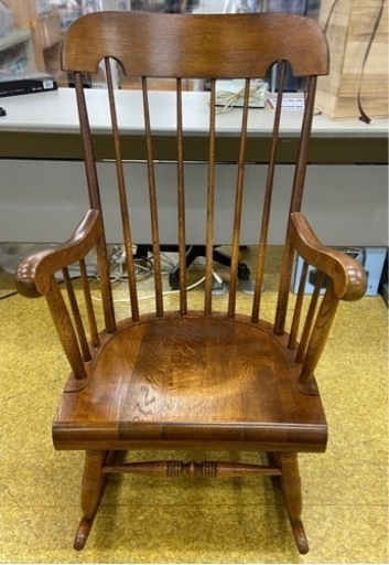 【キツツキマーク】ロッキングチェア 飛騨産業 木製