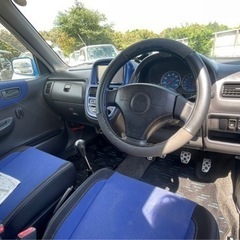 【支払総額19.8万円】車検令和6年9月 5速マニュアル！タイベル交換済み プレオ ローダウン 社外マフラー スーパーチャージャー 激安自動車専門店オートショップable野田店★の画像