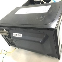 売り切り 現状渡し 2017年製 電子レンジ 山善 700W MW-Y205 黒 ブラックの画像