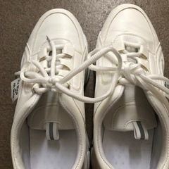 【決定致しました】5CM身長アップ 厚底スニーカー レディース ダッドスニーカー ランニングシューズ 通学靴 美脚 厚底シューズ 軽量 スニーカー 25.0cmの画像