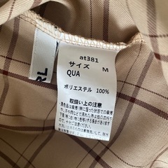 GRL リボンタイチェックブラウスの画像