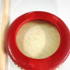 パーランクー エイサー 太鼓　バチ付きですの画像