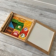 積み木 木製 おもちゃの画像
