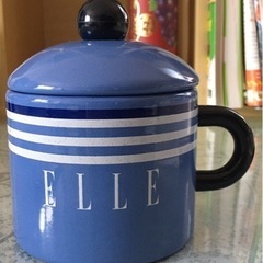 ELLE ホーロー キャニスター 未使用品