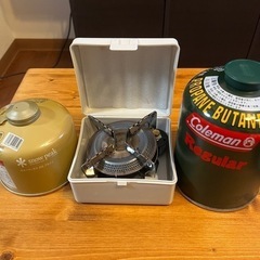 キャンプ　OD缶　ガスバーナー　