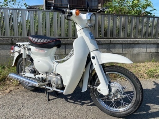 ☆リトルカブ50.キャブ最終モデル☆バッテリー・シートなどなど新品交換^_^キャブレーターオーバーホールで快調ですよ☆50cc原付バイク