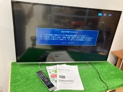 【中古品】TOSHIBA 42型　液晶カラーテレビ　42J8