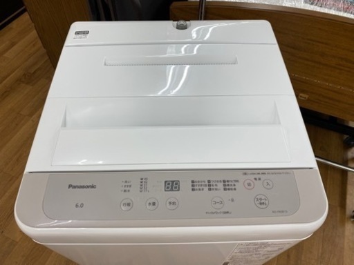 I468 ★ Panasonic 洗濯機 （6.0㎏）★ 2021年製 ⭐動作確認済⭐クリーニング済