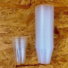 *値下げしました【使い捨て用】耐熱カップ / プリンカップ（33個）*開封済み未使用分 （※おまけ；試飲カップ 7個付き）の画像